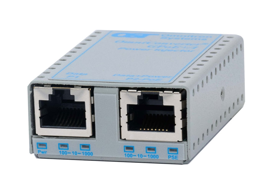 Omnitron Systems PoE injectors